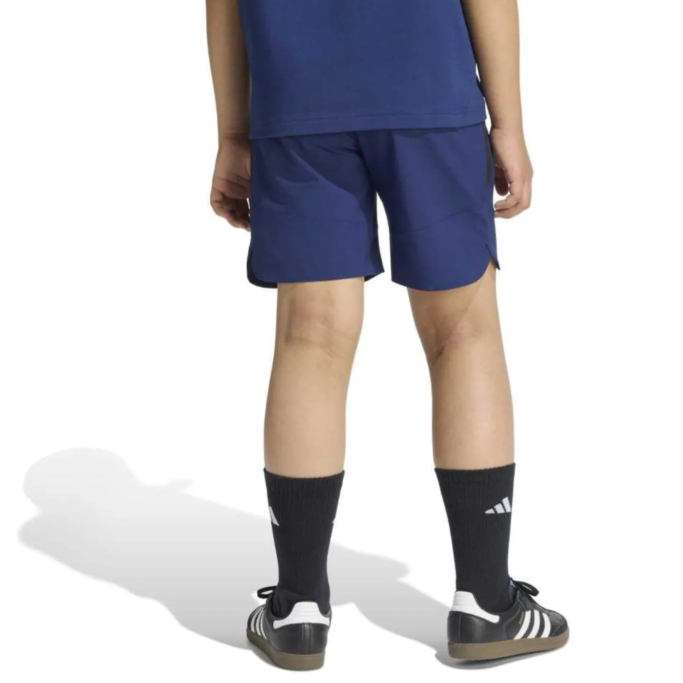 adidas Tiro Travel Broekje Kids Donkerblauw Zwart