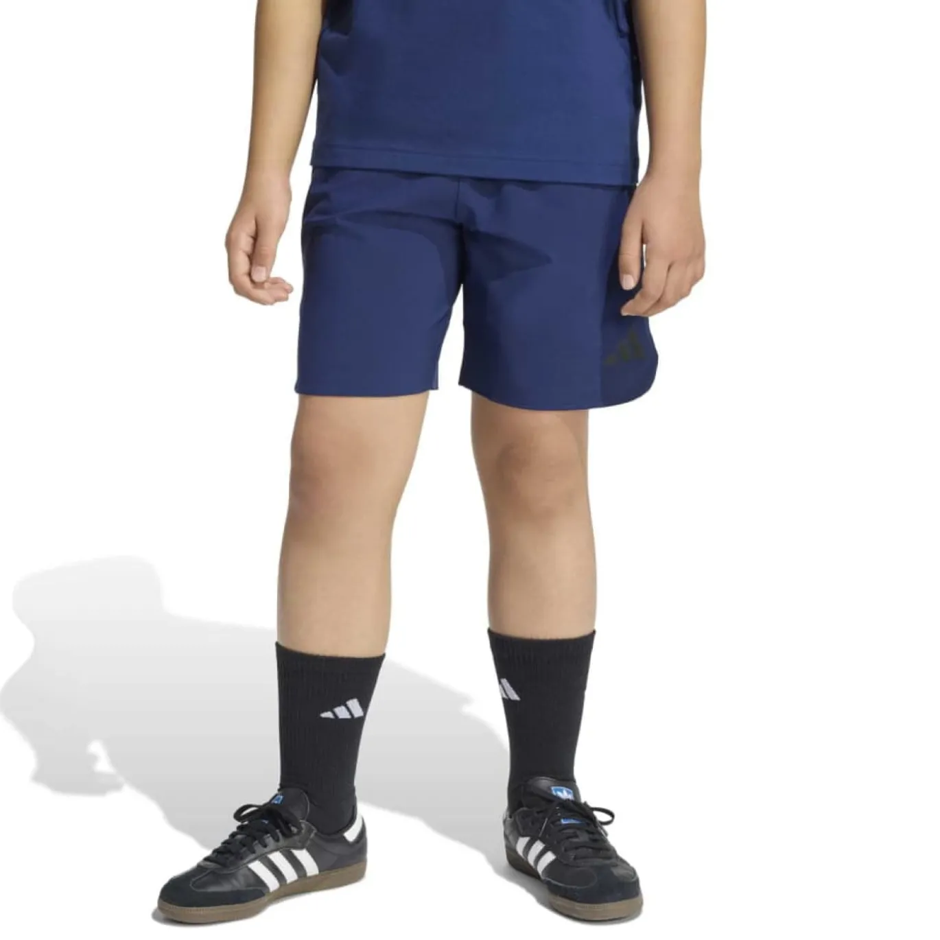 adidas Tiro Travel Broekje Kids Donkerblauw Zwart