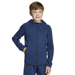 adidas Tiro Travel Joggingpak Full-Zip Kids Donkerblauw