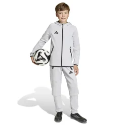 adidas Tiro Travel Joggingpak Full-Zip Kids Grijs