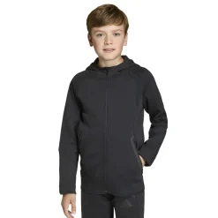 adidas Tiro Travel Joggingpak Full-Zip Kids Zwart