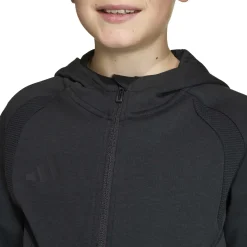 adidas Tiro Travel Joggingpak Full-Zip Kids Zwart