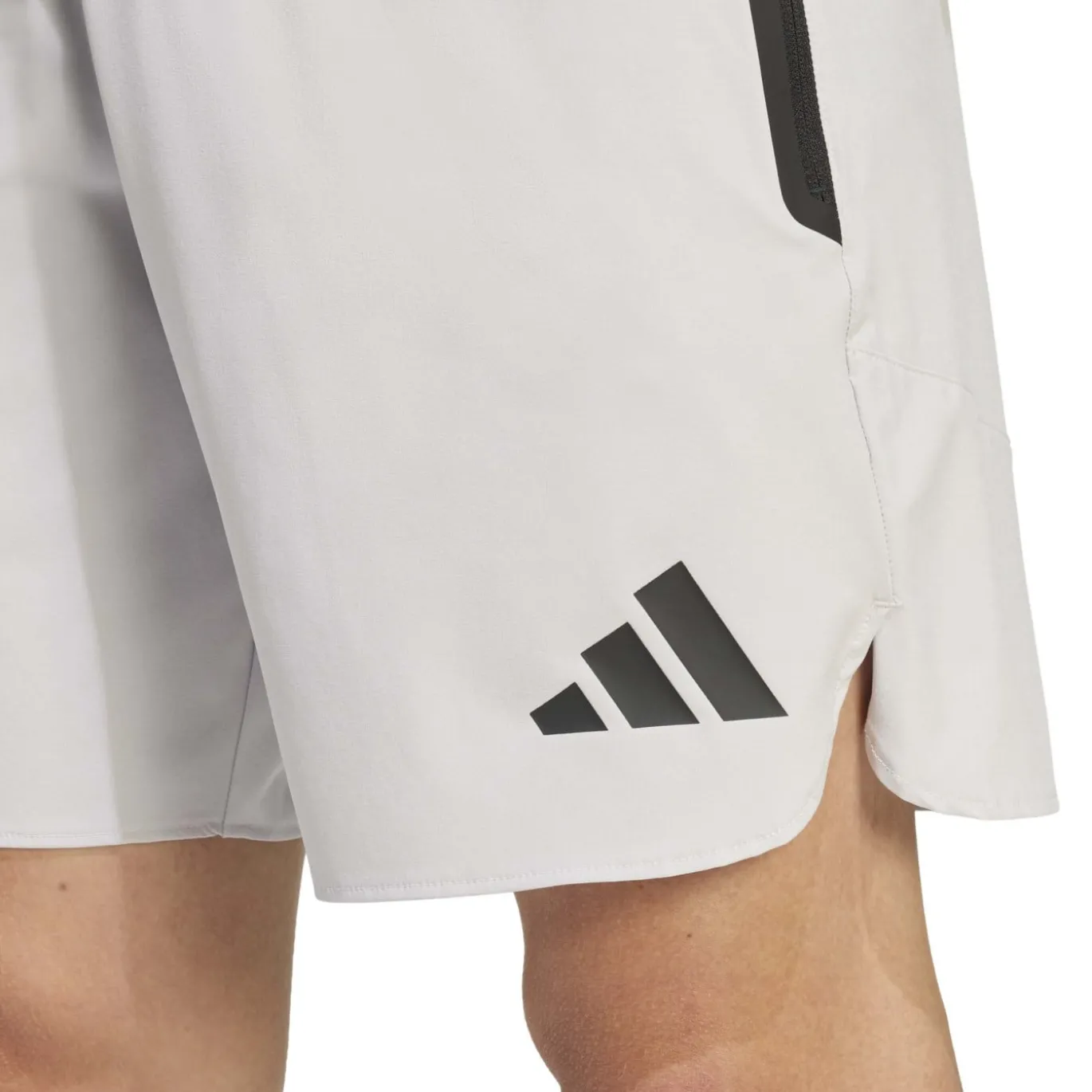 adidas Tiro Travel Joggingpak Korte Broek Grijs Zwart