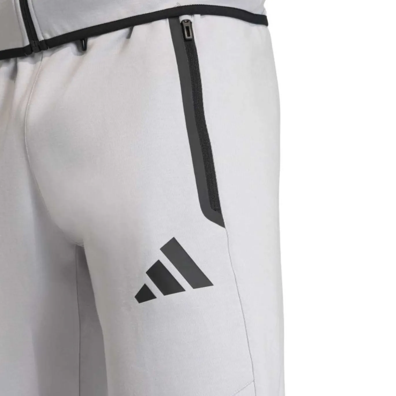 adidas Tiro Travel Joggingpak Full-Zip Grijs