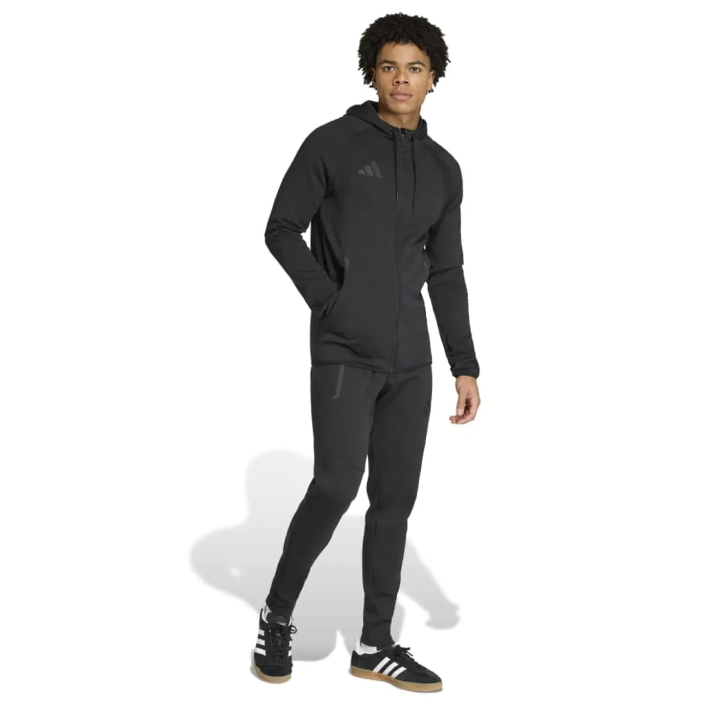 adidas Tiro Travel Joggingpak Full-Zip Zwart