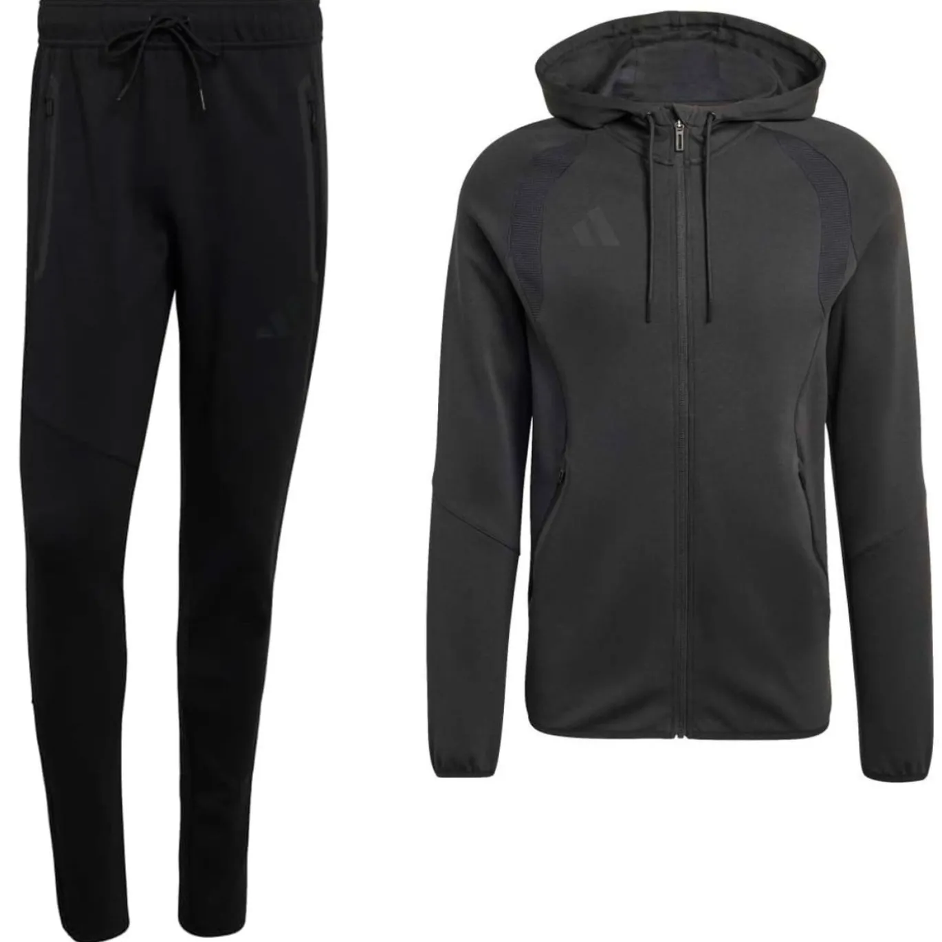 adidas Tiro Travel Joggingpak Full-Zip Zwart