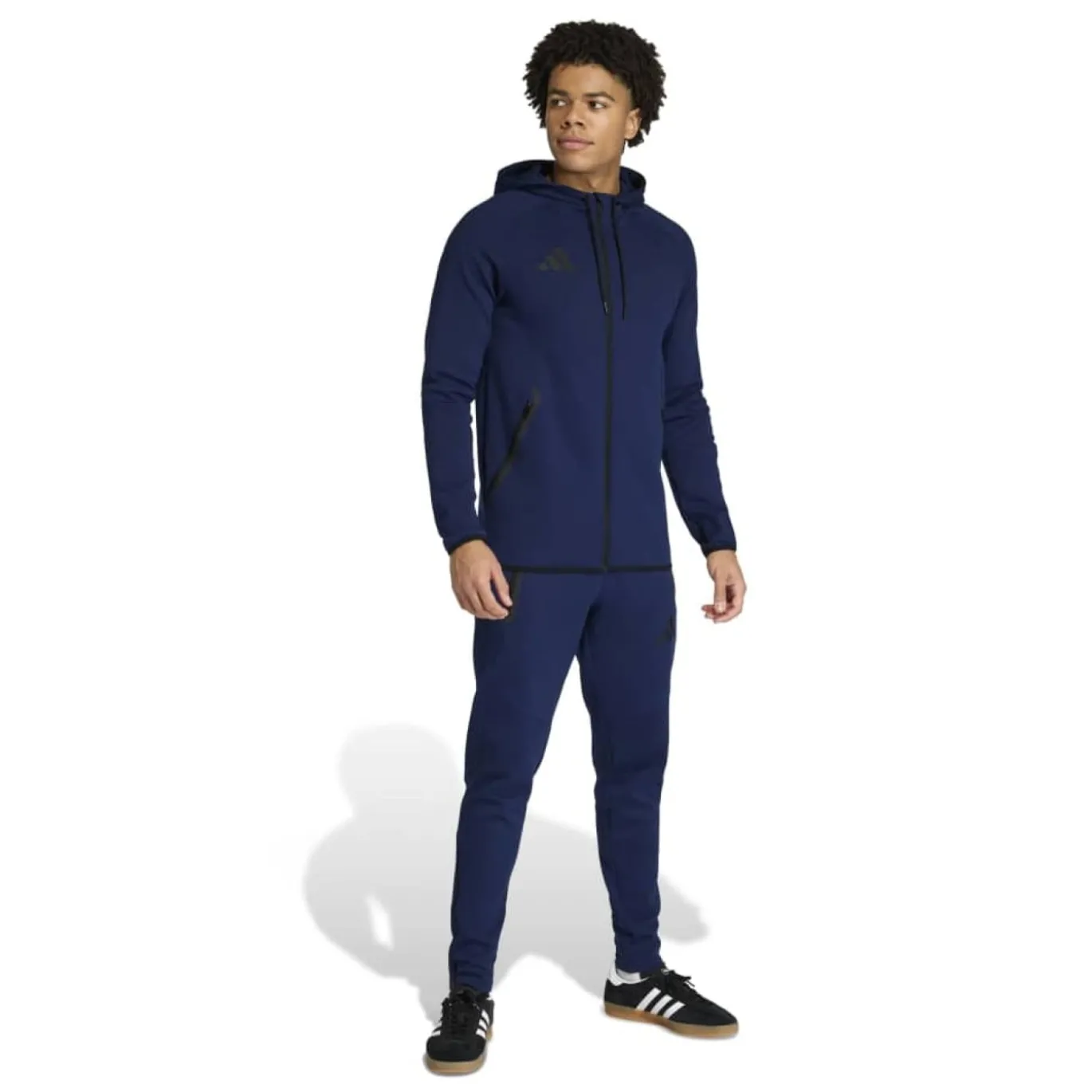 adidas Tiro Travel Joggingsbroek Donkerblauw