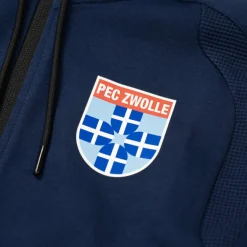 adidas Tiro Travel PEC Zwolle Hooded Presentatiepak Donkerblauw