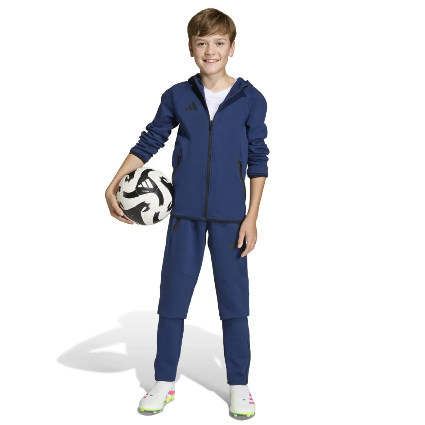 adidas Tiro Travel Sweat Vest Kids Donkerblauw