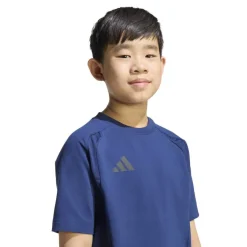 adidas Tiro Travel Trainingsshirt Kids Donkerblauw Zwart