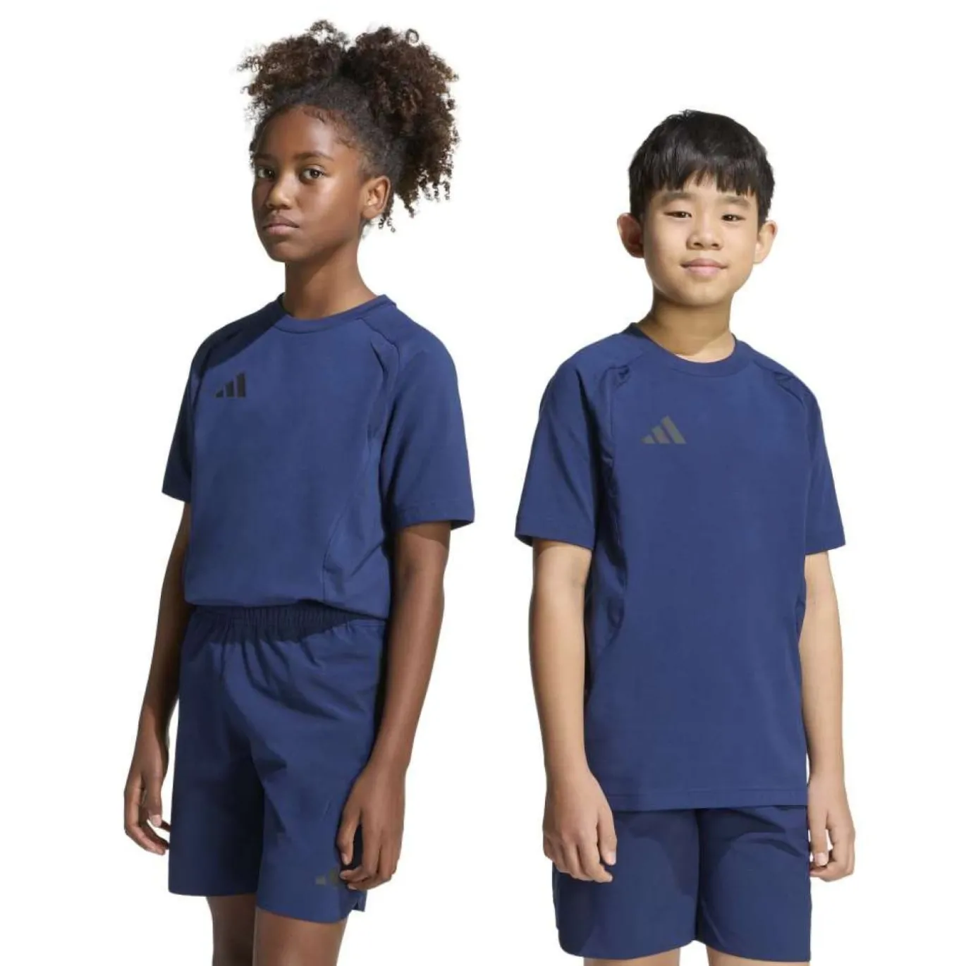 adidas Tiro Travel Trainingsshirt Kids Donkerblauw Zwart