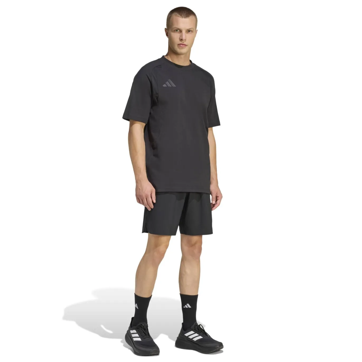 adidas Tiro Travel Trainingsshirt Zwart