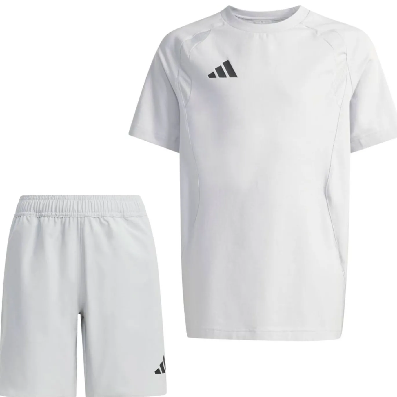 adidas Tiro Travel Trainingsset Kids Grijs Zwart
