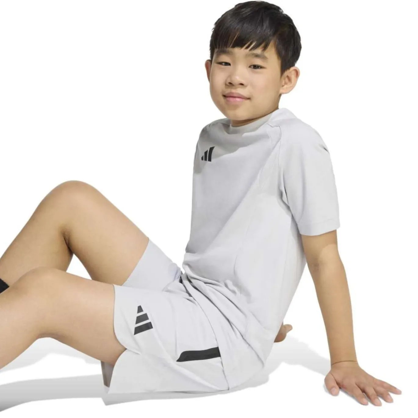 adidas Tiro Travel Trainingsset Kids Grijs Zwart