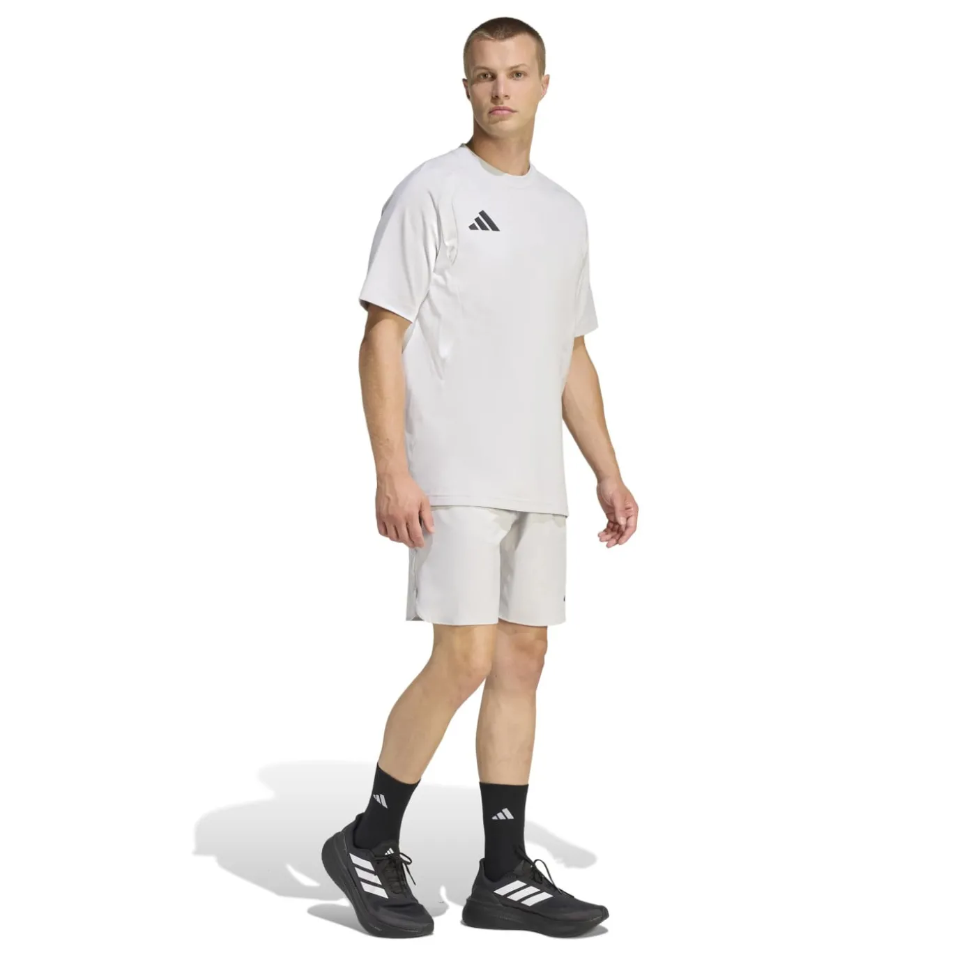 adidas Tiro Travel Trainingsset Grijs Zwart