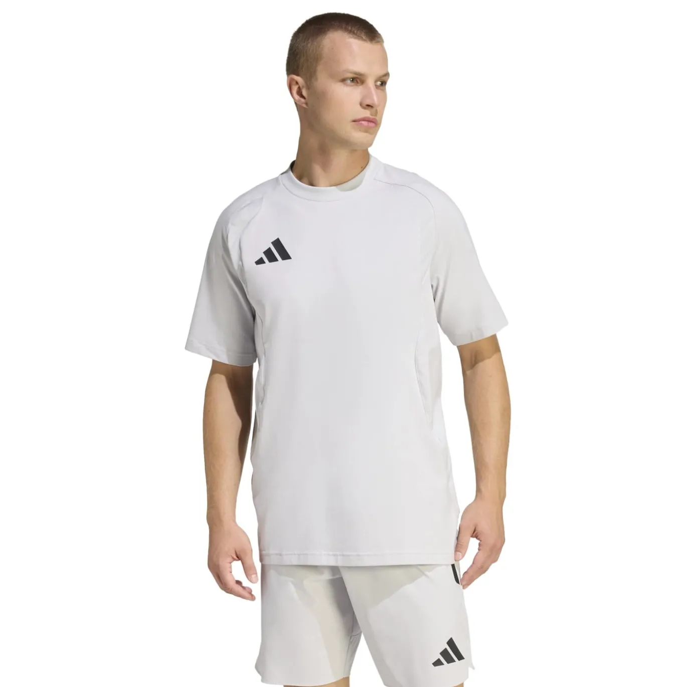 adidas Tiro Travel Trainingsset Grijs Zwart