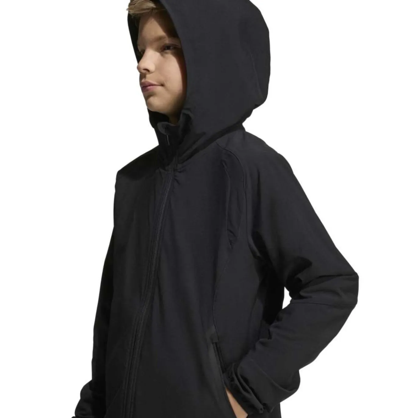 adidas Tiro Travel Windbreaker Trainingspak Kids Zwart