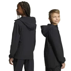 adidas Tiro Travel Windbreaker Kids Zwart