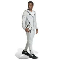 adidas Tiro Travel Windbreaker Grijs Zwart