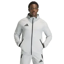 adidas Tiro Travel Windbreaker Trainingspak Grijs Zwart