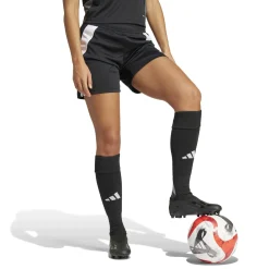 adidas Tiro 24 Voetbalbroekje Dames Zwart Wit