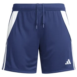 adidas Tiro 24 Voetbalbroekje Dames Donkerblauw Wit