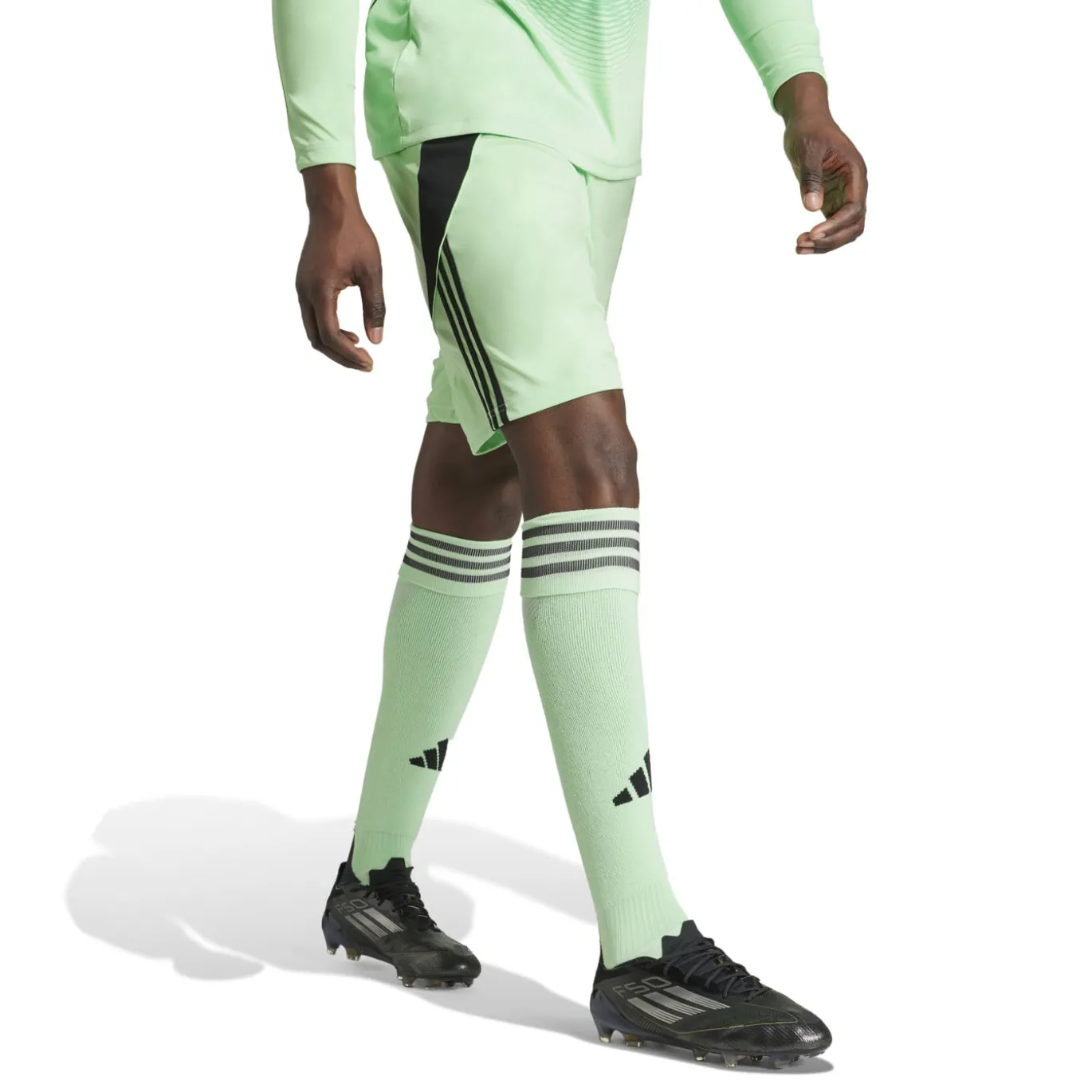 adidas Tiro 24 Voetbalbroekje Groen Zwart