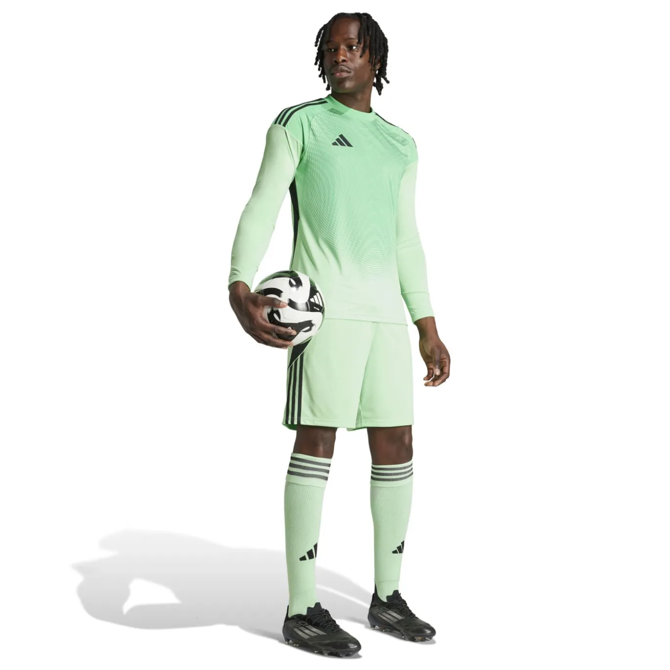 adidas Tiro 24 Voetbalbroekje Groen Zwart