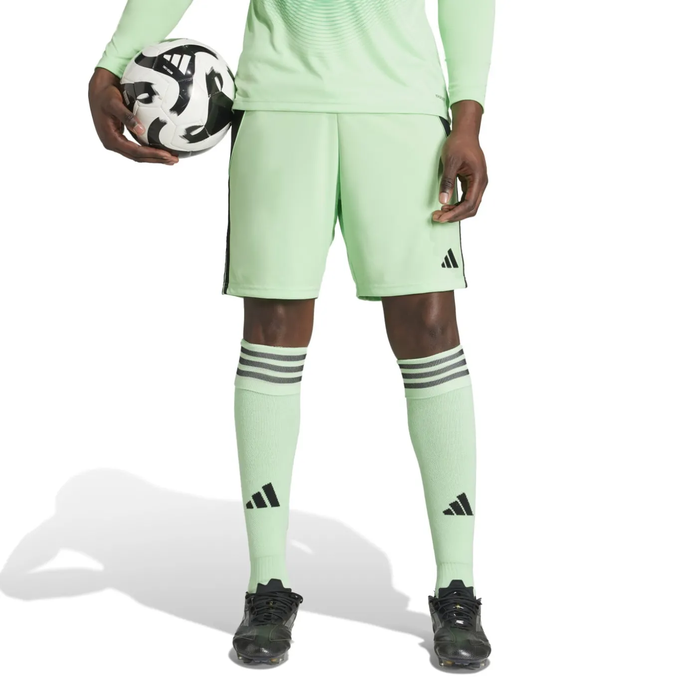 adidas Tiro 24 Voetbalbroekje Groen Zwart