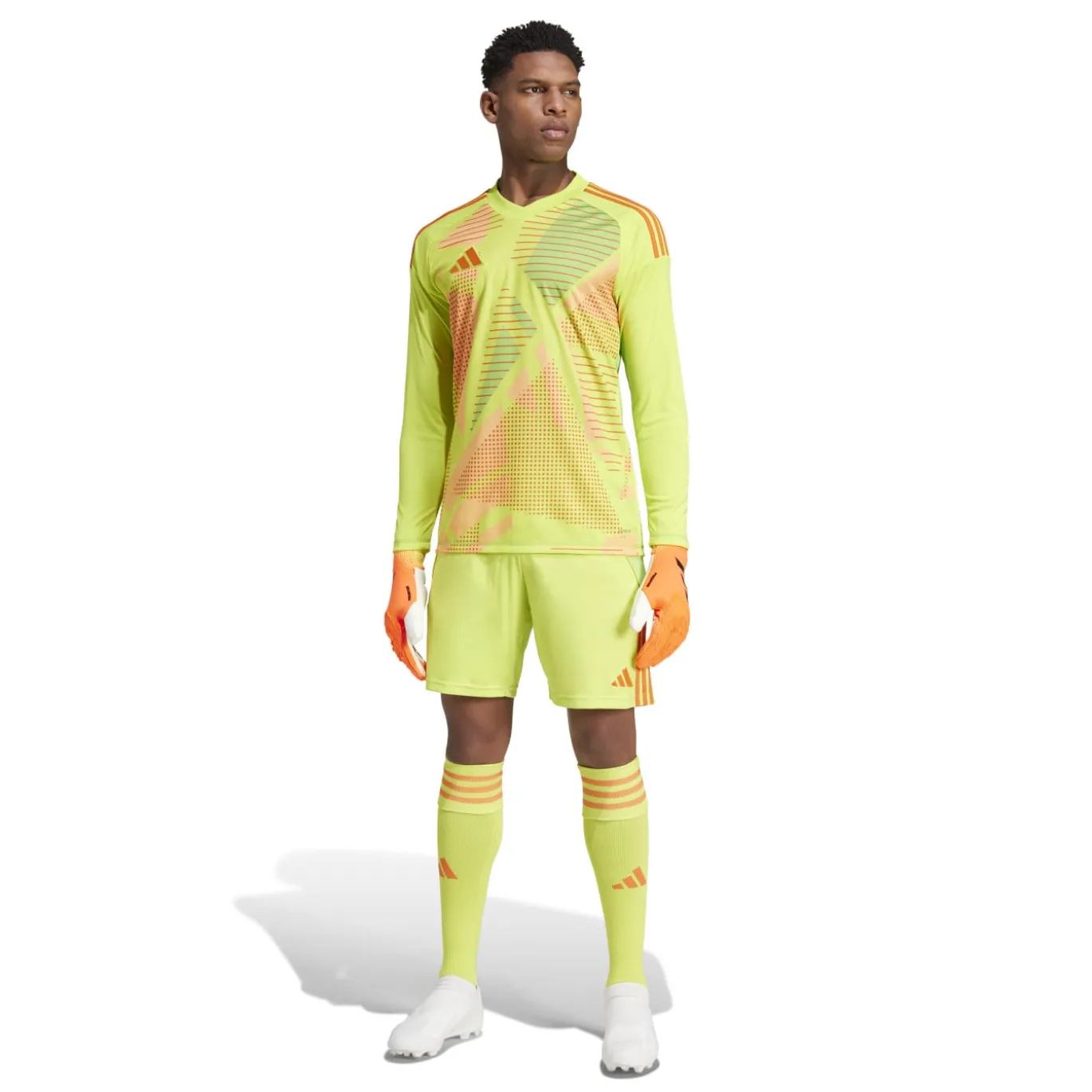adidas Tiro 24 Voetbalbroekje Geel Lichtgroen Oranje