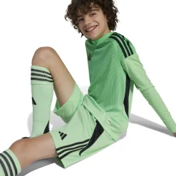 adidas Tiro 24 Voetbalbroekje Kids Groen Zwart