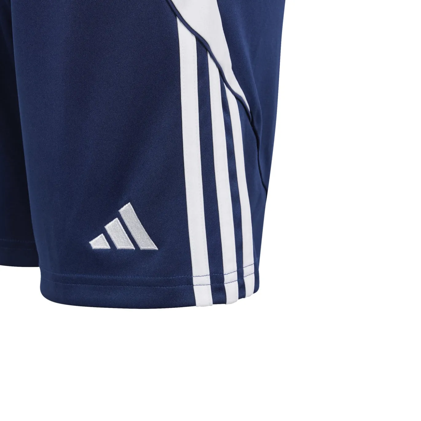 adidas Tiro 24 Voetbalbroekje Kids Donkerblauw Wit