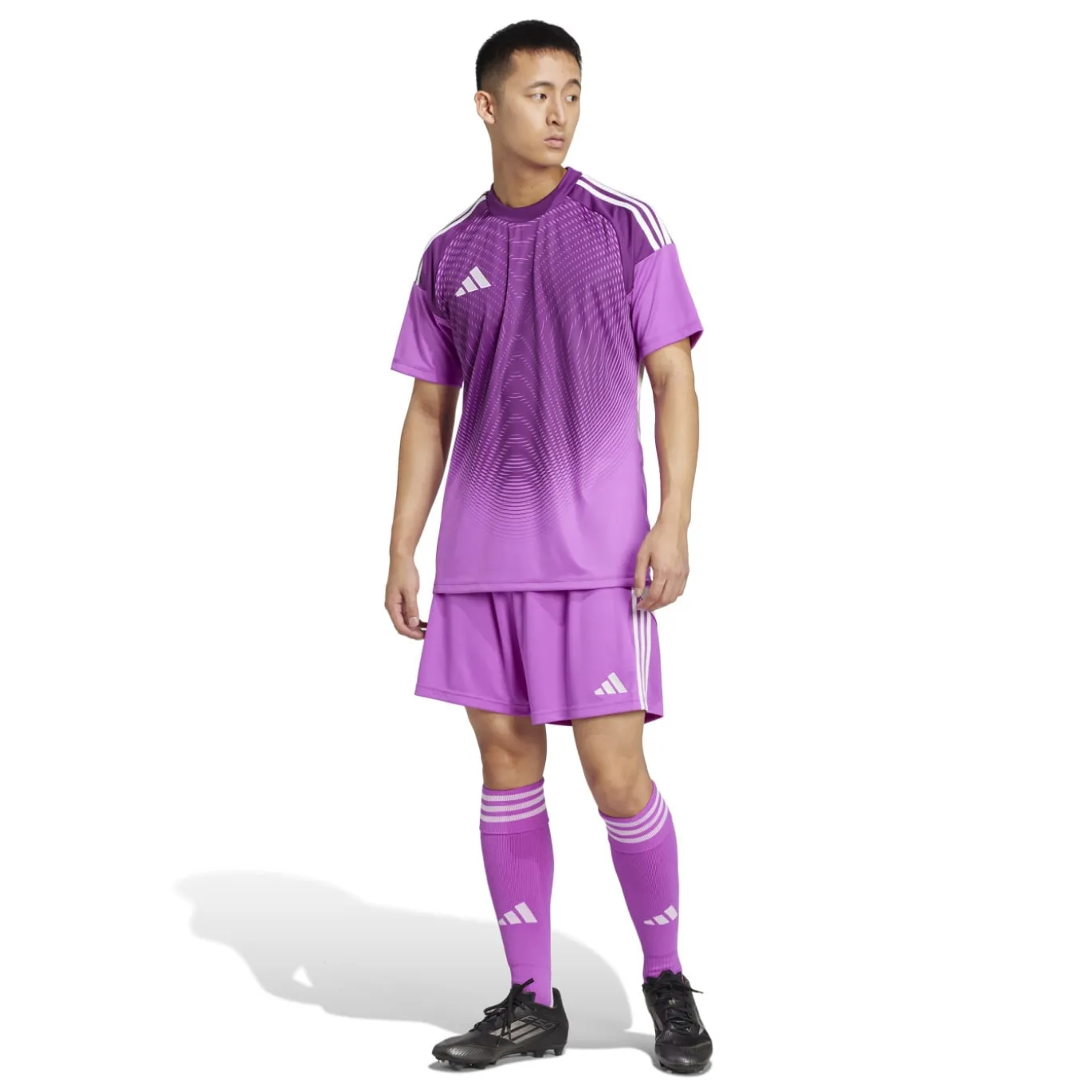 adidas Tiro 24 Voetbalbroekje Lichtpaars Wit