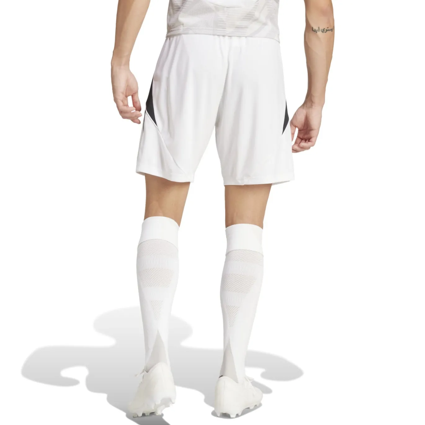 adidas Tiro 24 Voetbalbroekje Wit Zwart