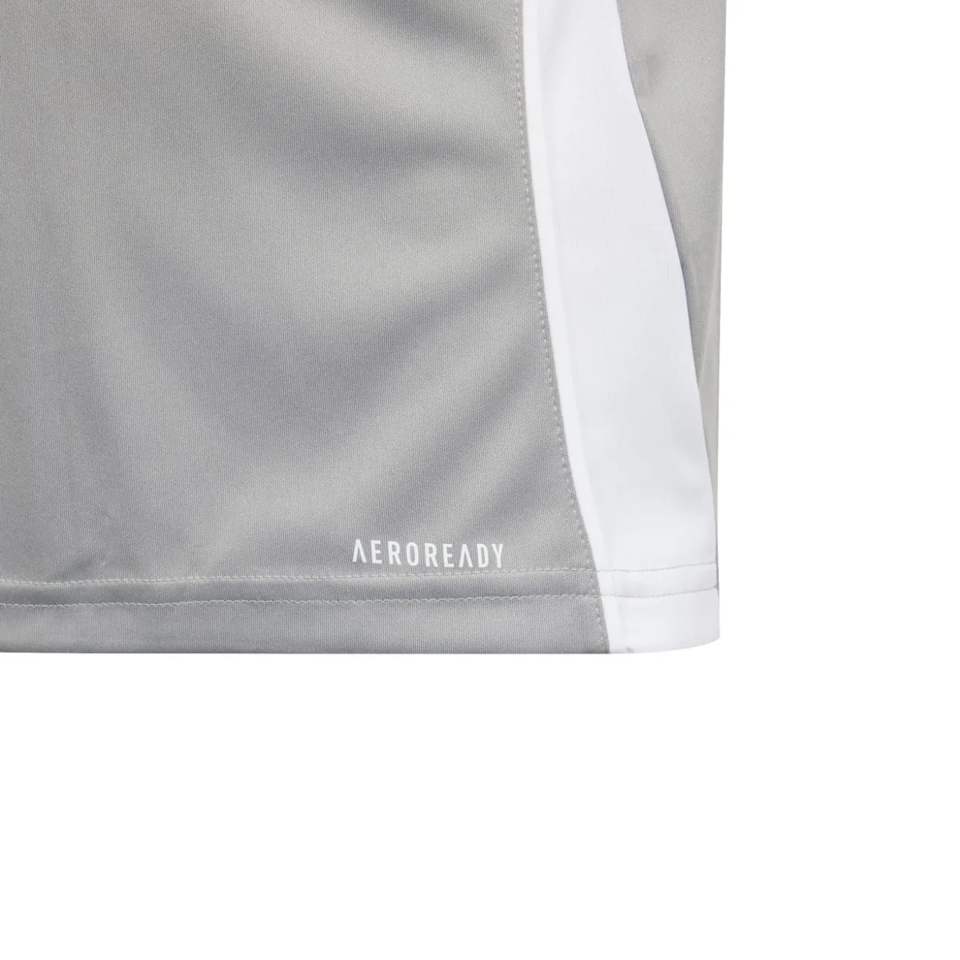adidas Tiro 24 Voetbalshirt Kids Lichtgrijs Wit
