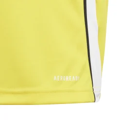 adidas Tiro 24 Voetbalshirt Kids Geel Zwart Wit