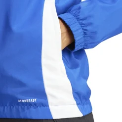 adidas Tiro 24 Windbreaker Dames Blauw Wit