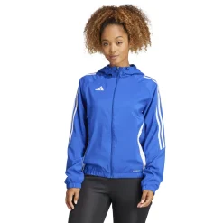adidas Tiro 24 Windbreaker Dames Blauw Wit