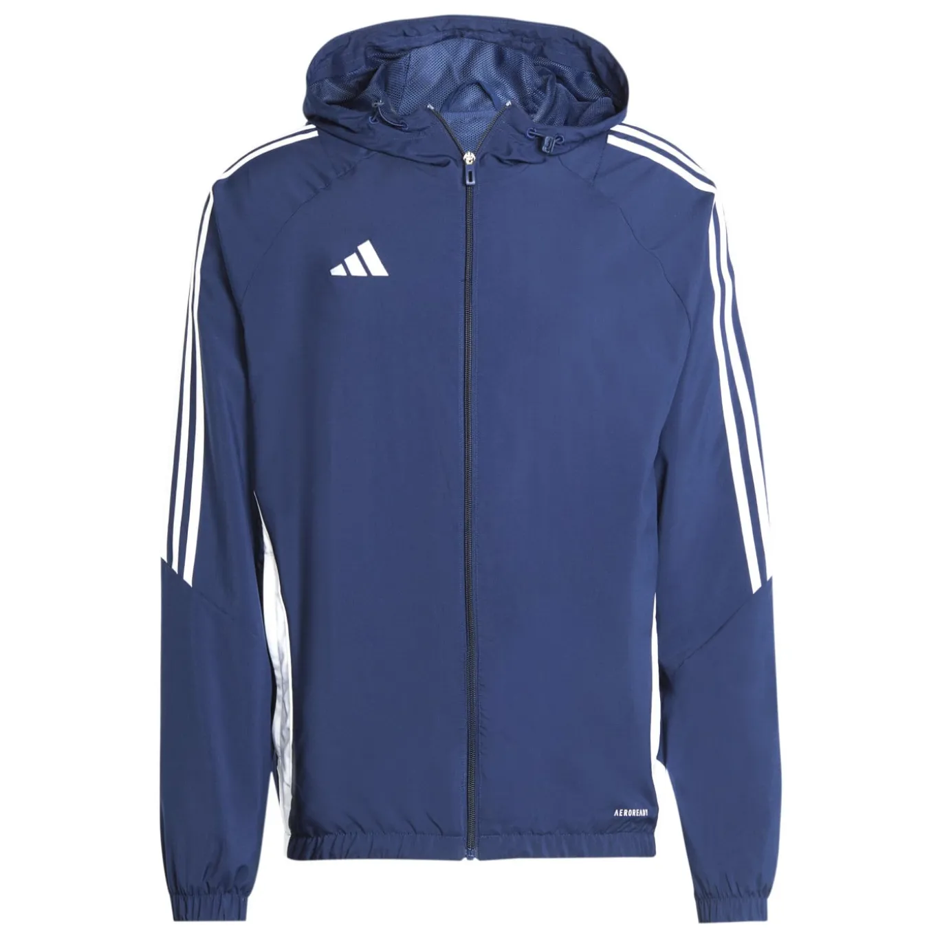 adidas Tiro 24 Windbreaker Donkerblauw Wit