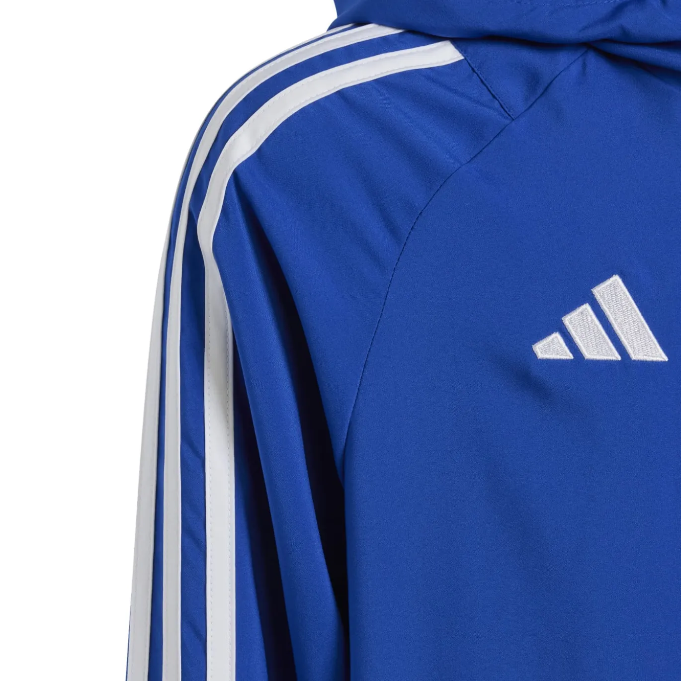 adidas Tiro 24 Windbreaker Kids Blauw Wit