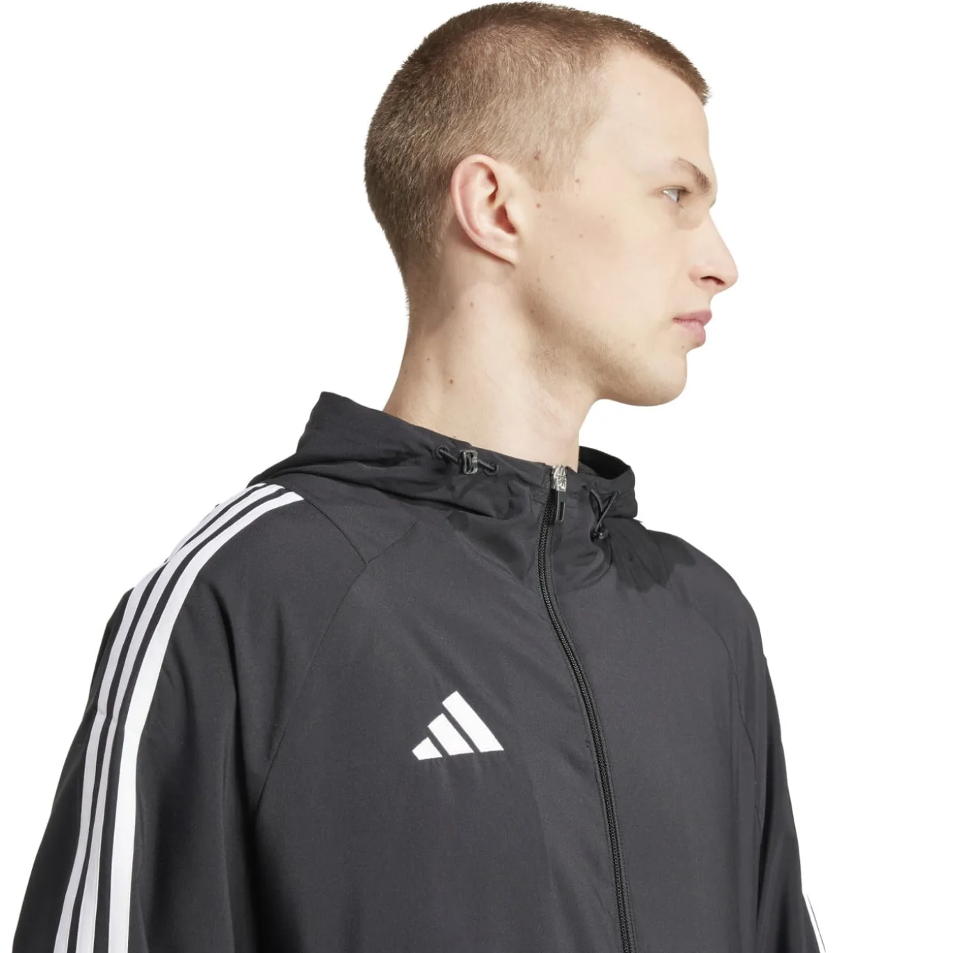 adidas Tiro 24 Windbreaker Zwart Wit