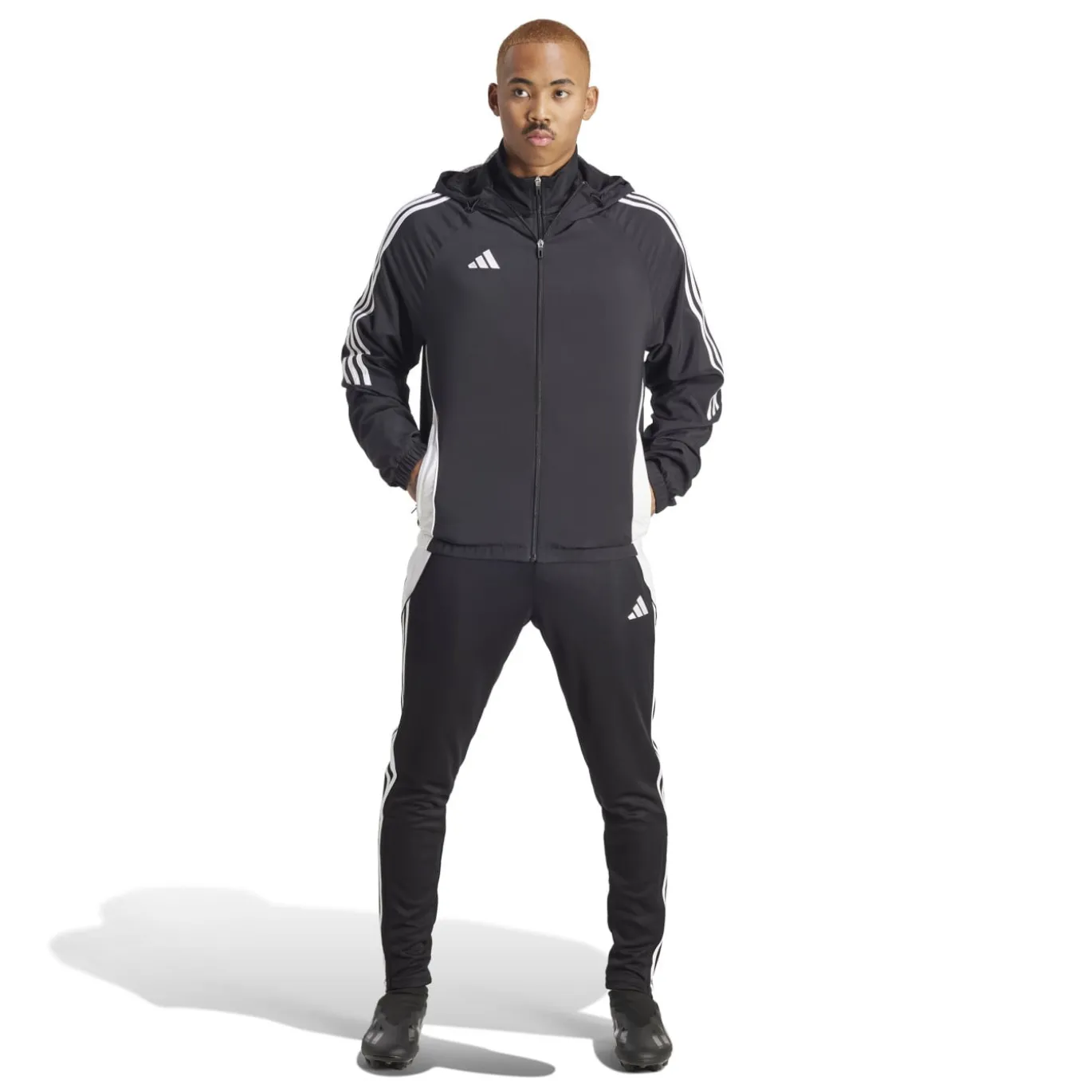 adidas Tiro 24 Windbreaker Zwart Wit