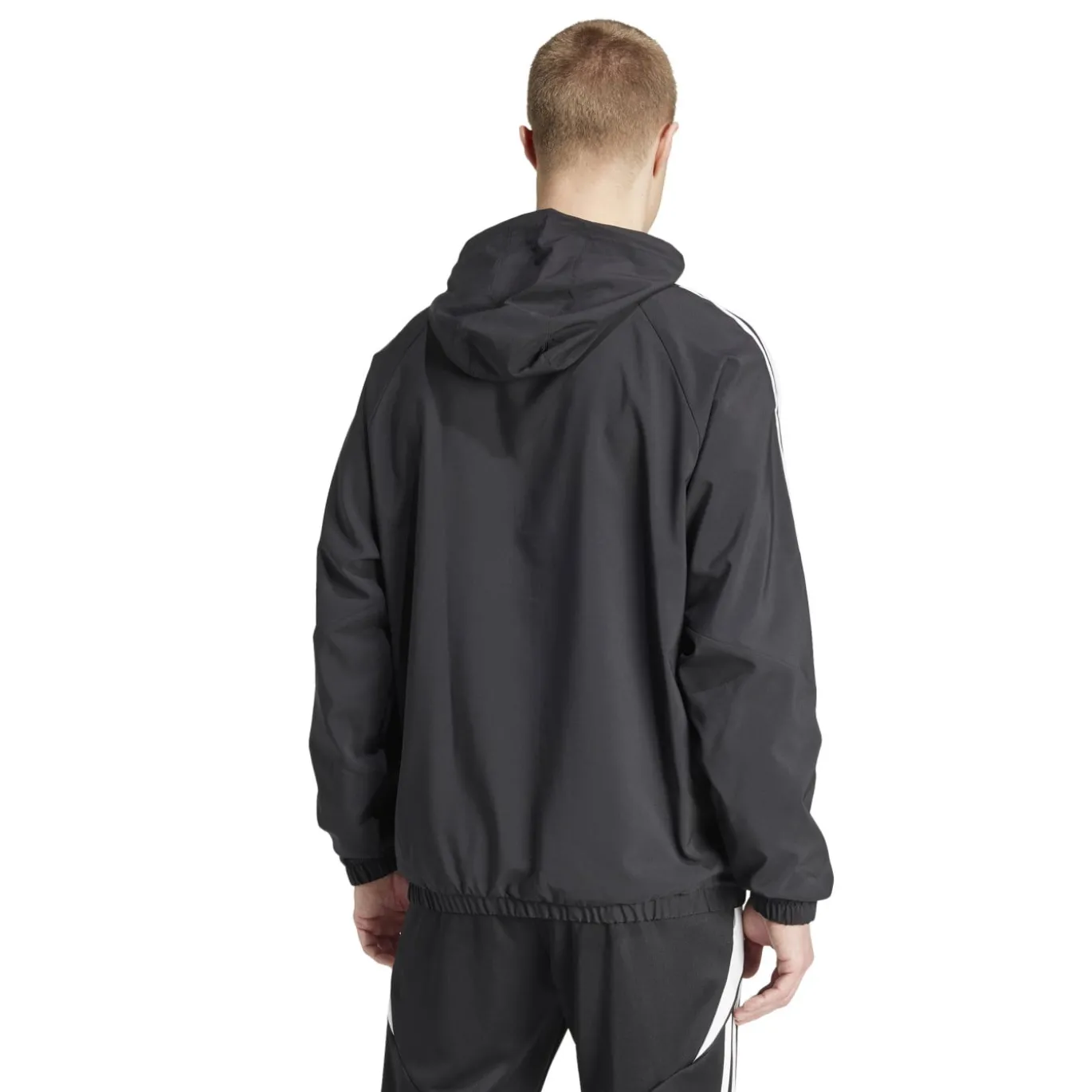 adidas Tiro 24 Windbreaker Zwart Wit