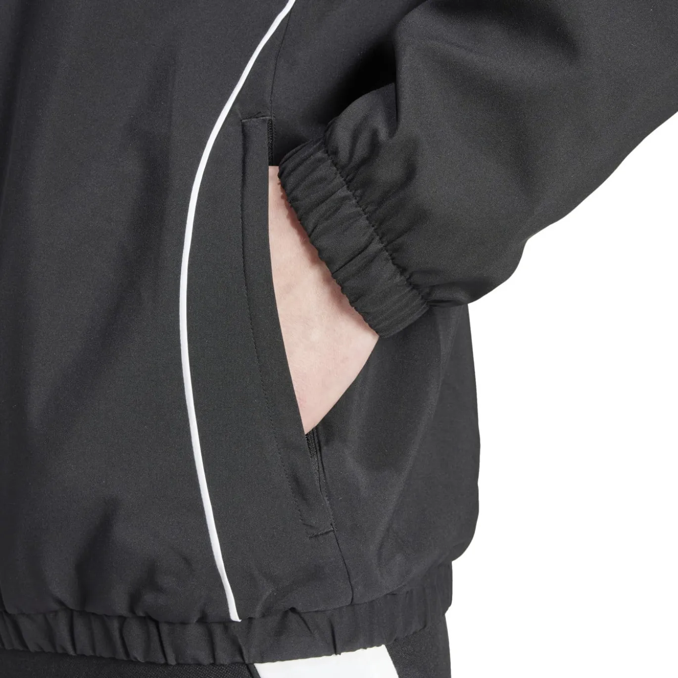 adidas Tiro 24 Windbreaker Zwart Wit