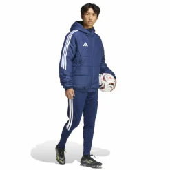 adidas Tiro 26 Winterjas Donkerblauw Wit