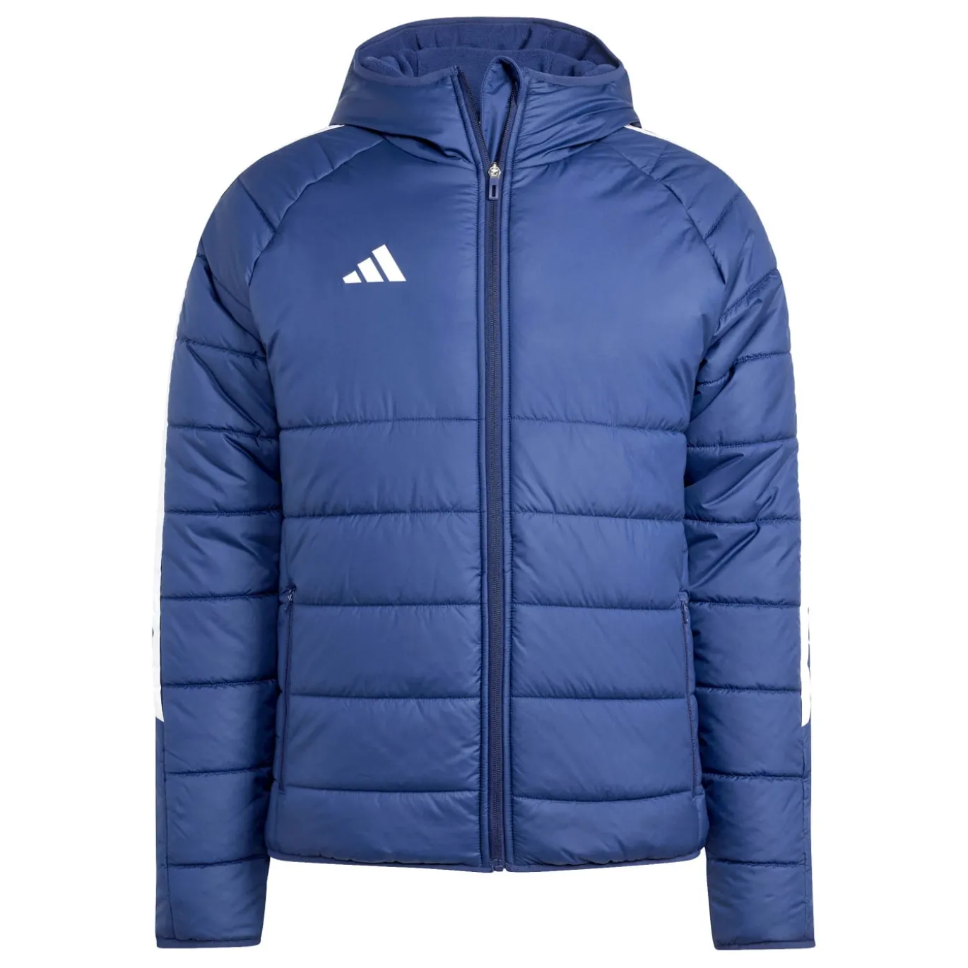 adidas Tiro 24 Winterjas Donkerblauw Wit