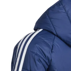 adidas Tiro 24 Winterjas Kids Donkerblauw Wit