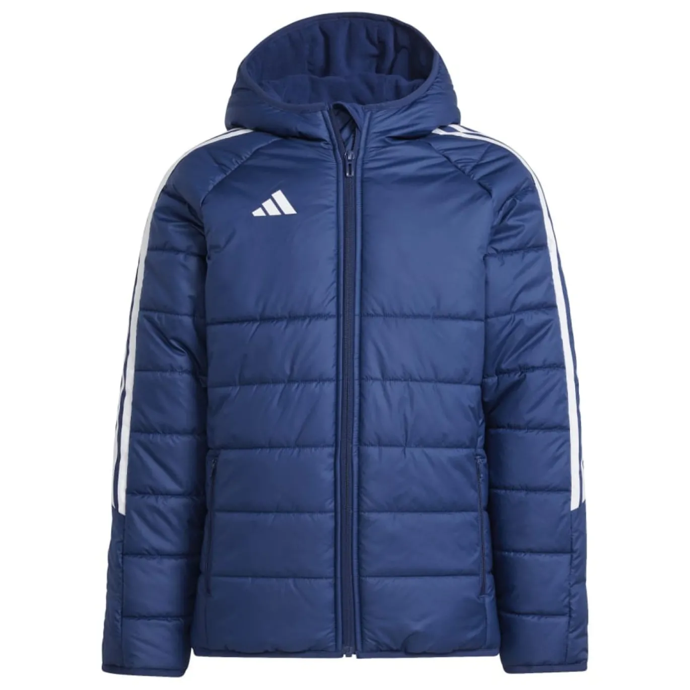 adidas Tiro 24 Winterjas Kids Donkerblauw Wit