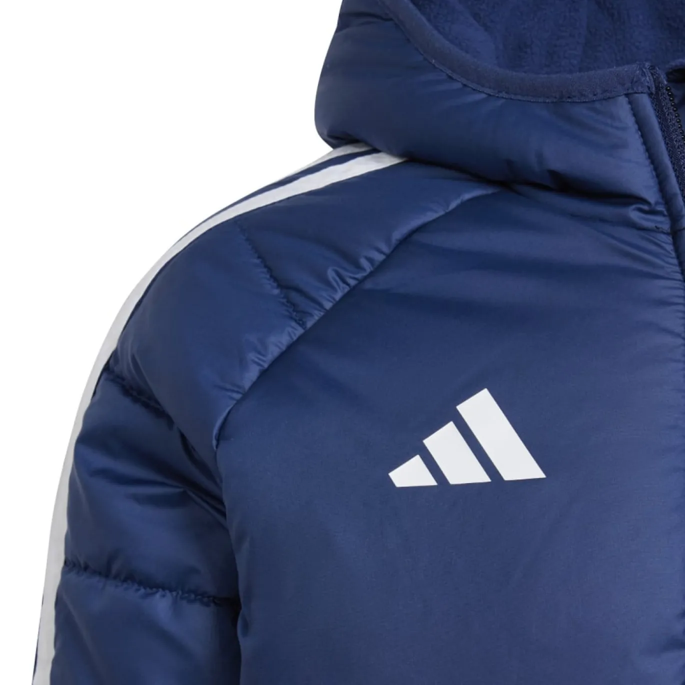 adidas Tiro 24 Winterjas Kids Donkerblauw Wit