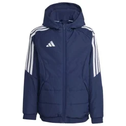 adidas Tiro 26 Winterjas Kids Donkerblauw Wit